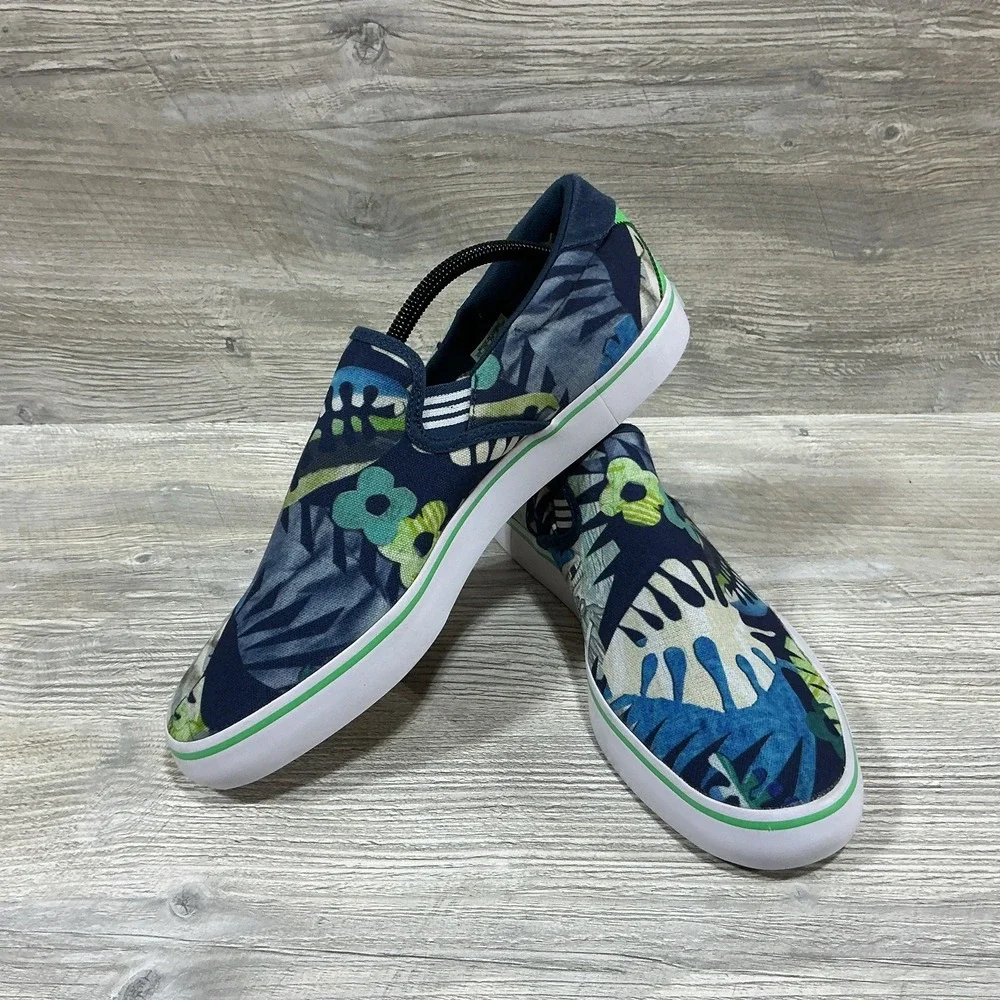 Adidas X Gonz Ghost Slip On Blue Skate Sneakers Shoes Size 11 Men's RARE